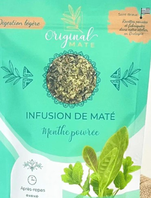 Maté Menthe Poivrée Bio - Vrac 1 KG