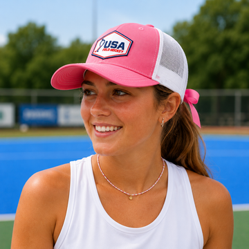 USA Field Hockey Mesh Back Trucker Hat