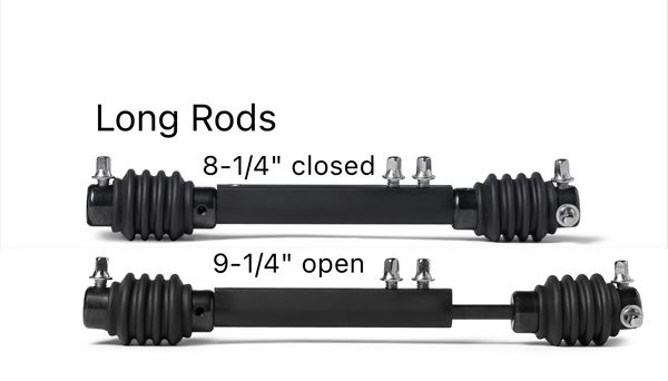 OffSet® LONG double pedal drive rod (one only)