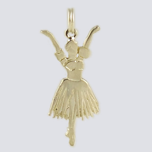 Snowflake Charm - Nutcracker Dance Jewelry Gold Collection