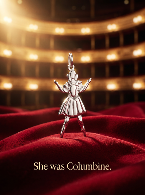 Doll Charm - Nutcracker Dance Jewelry Silver