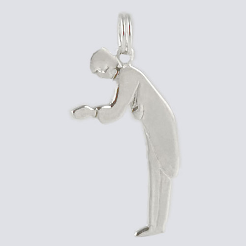 Father Charm - Nutcracker Dance Jewelry Silver