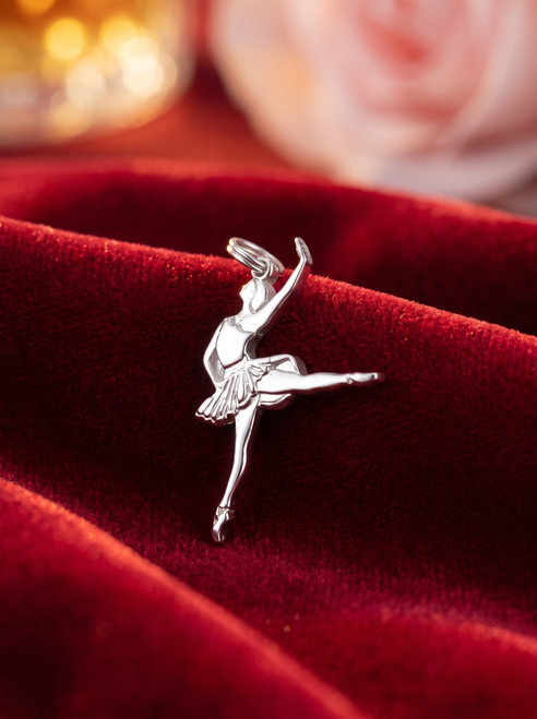 Ballerina Charm - Dance Jewelry Collection