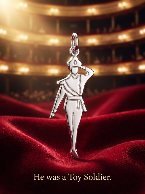 Nutcracker Dance Toy Soldier Charm | Ballet Gift