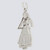 Maid Charm - Nutcracker Dance Jewelry Silver 