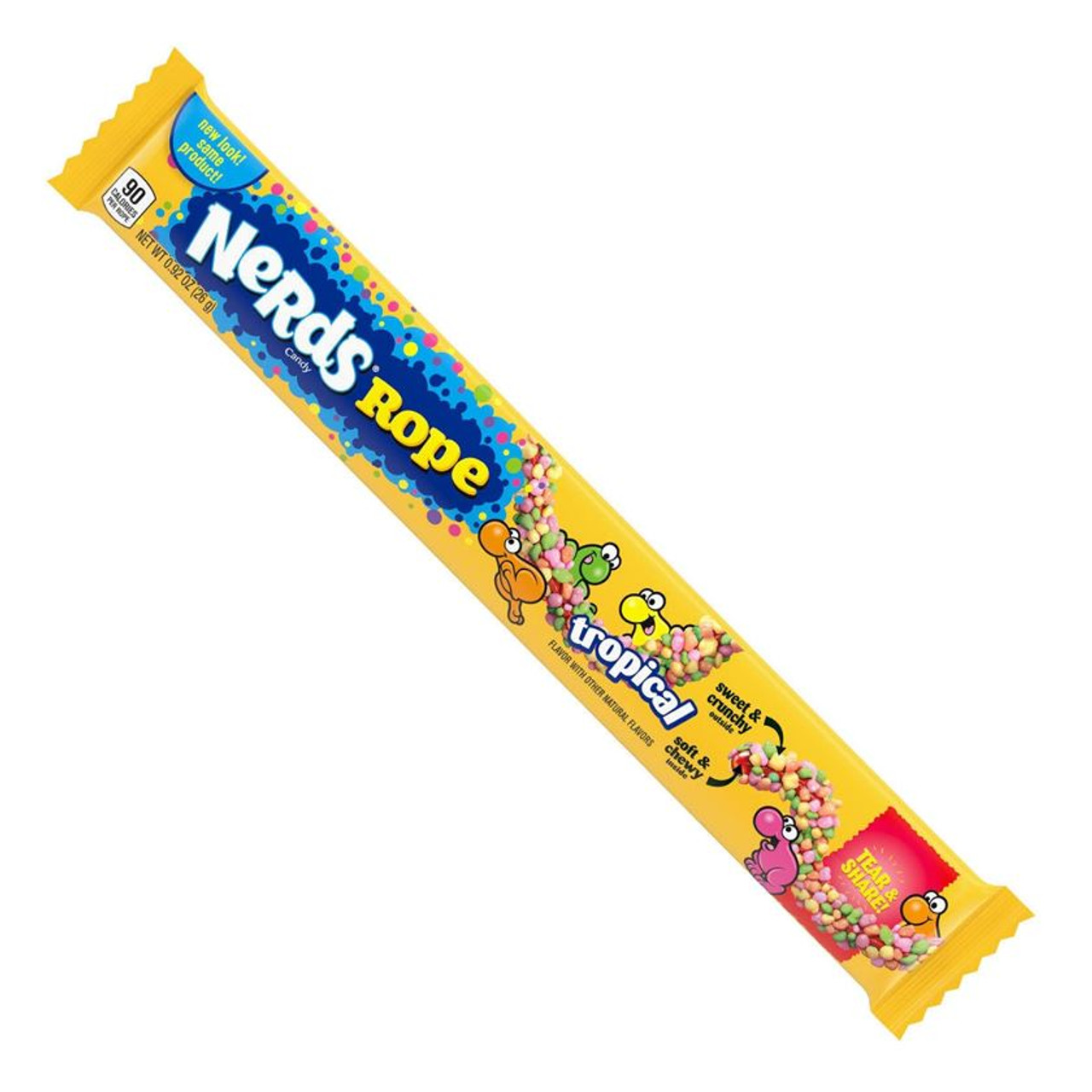 Nerds Ropes Holiday Candy, Christmas Candy Stocking Stuffers for