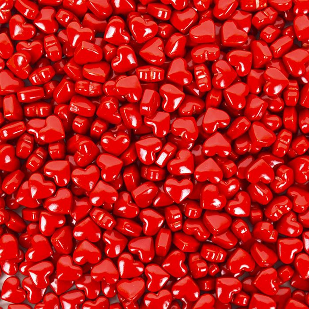 Red Hot Cinnamon Candy Hearts - Dukes and Duchesses