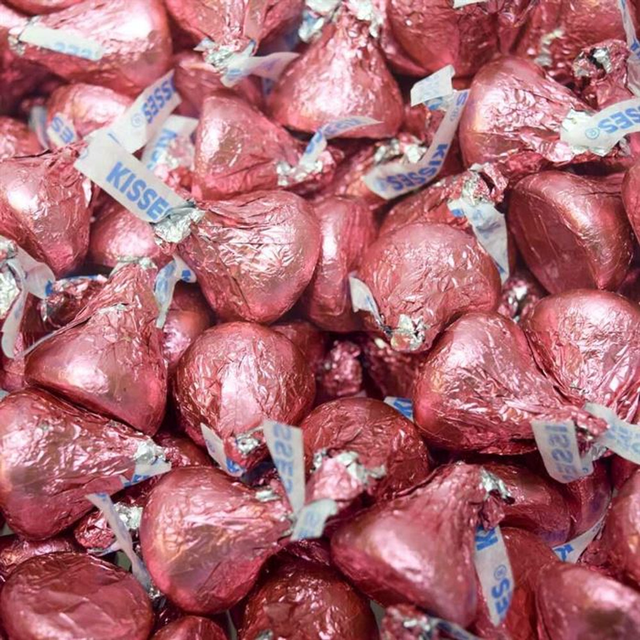 pink hershey kisses