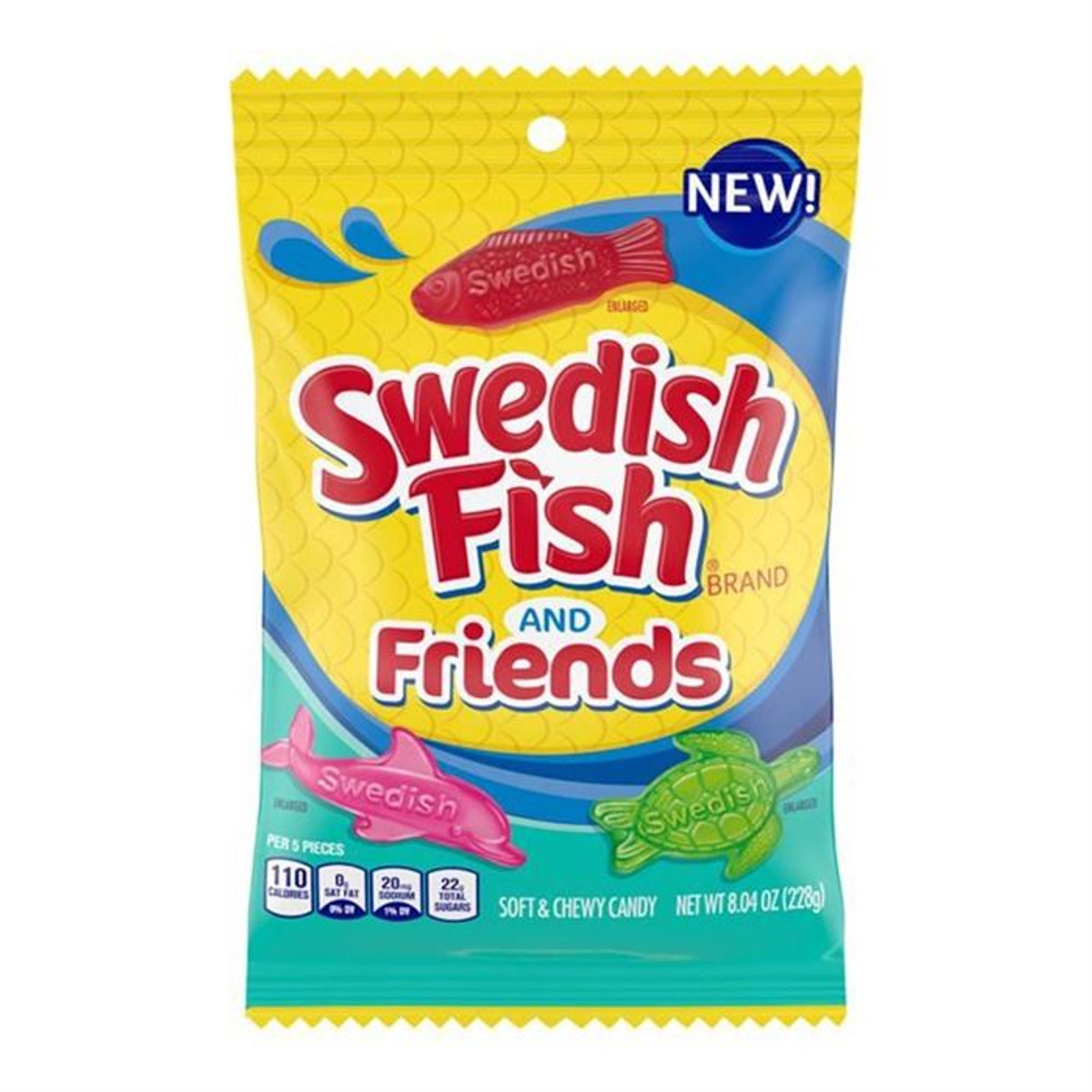 Swedish Fish and Friends - 8.04 oz