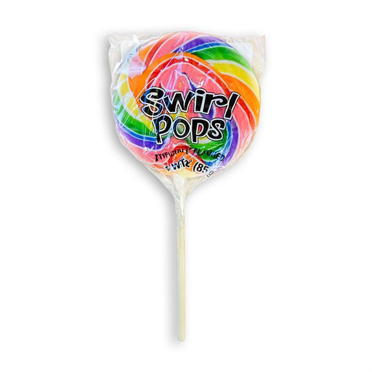 rainbow lollipop swirl