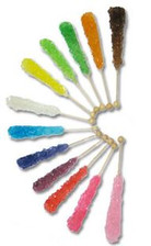 LIGHT BLUE ROCK CANDY STICKS from Miami Candies Sweets & Snacks