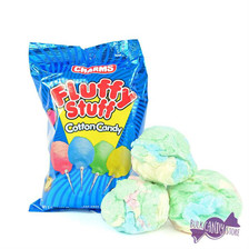 2 Bag Charms Fluffy Stuff Cotton Candy Pops Lollipop Sucker Candies Pi —  AllTopBargains