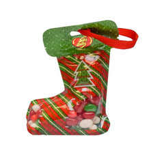 Personalized Christmas Falala Candy Bags with Jelly Belly Jelly Beans 