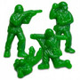 Green Gummi Army Guys - 1 lb bag