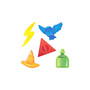 Harry Potter Magical Sweets Gummy Shapes Hat Potion Owl Symbol Lightning Bolt