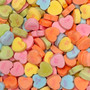 Sour Conversation Hearts Pastel Valentine's Printed Words Bulk