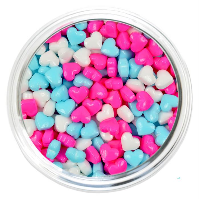 Light Pink Candy Hearts - 35g — CaljavaOnline