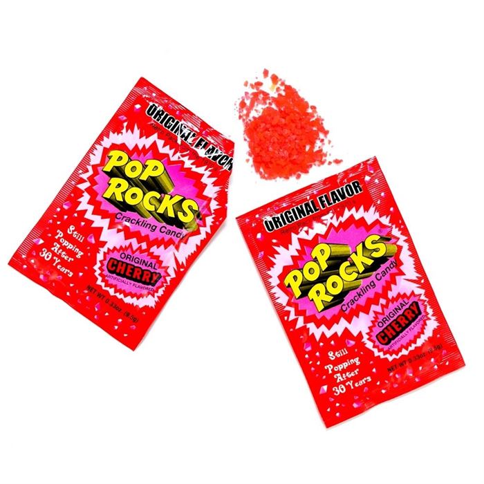 Pop Rocks Crackling Candy Cherry