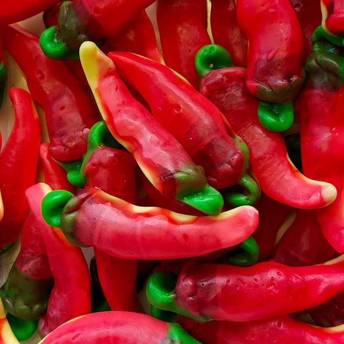 Gummi Chili Peppers - 2.2 lb Bag