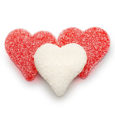 Red Candy Hearts Cinnamon - 2.5 lb Bag