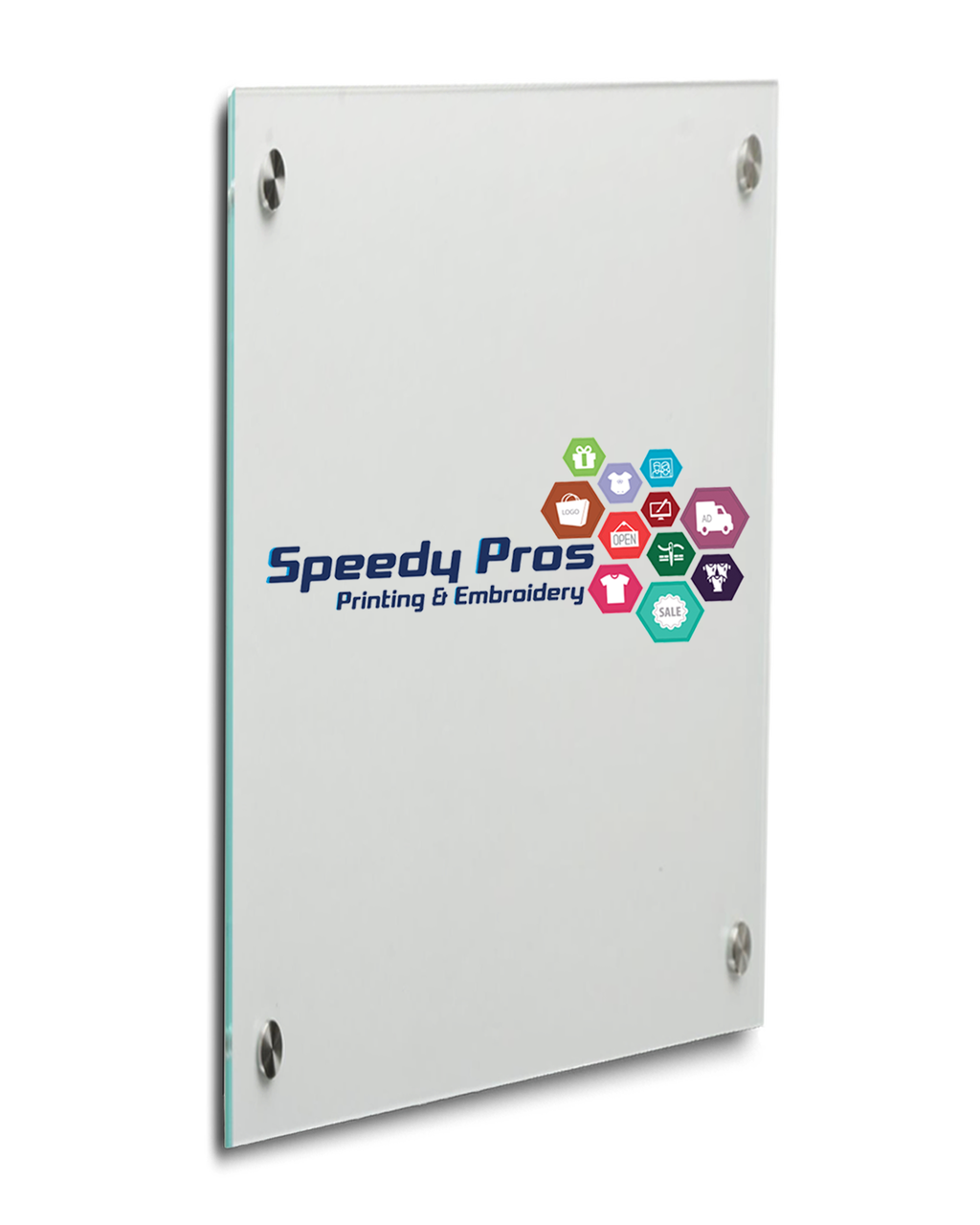 Acrylic sign Speedy Pros Inc