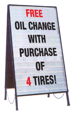 Changeable Letters Sidewalk Signs - Speedy Pros Inc