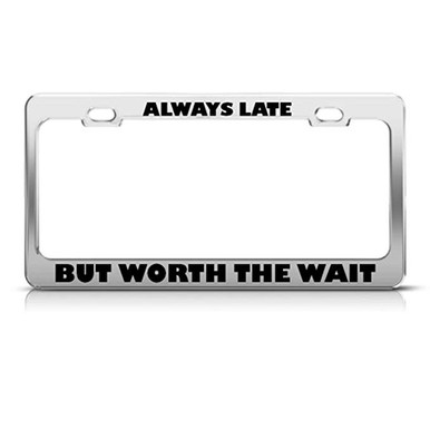 Designer Luxury License Plate Frames – Tagged louis – Bad Taste Worldwide