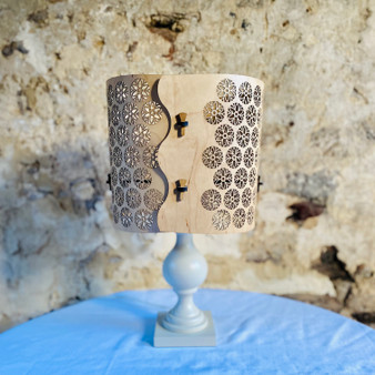 Flower of Life, Table Lamp designed and made by Jason and Esme Cameron, Grange Gallery, Dorset