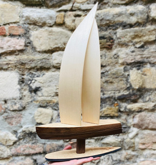 Yacht 'Ocean Breeze IIII' by Jason Cameron, Grange Gallery, Dorset