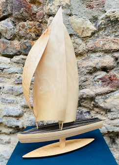 Yacht 'Ocean Breeze V' by Jason Cameron, Grange Gallery, Dorset