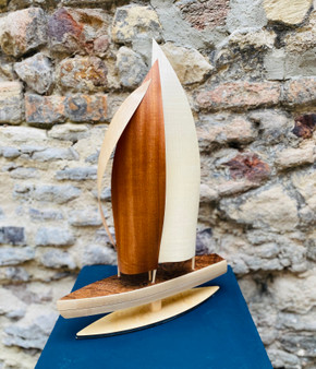 Yacht 'Ocean Breeze VI' by Jason Cameron, Grange Gallery, Dorset