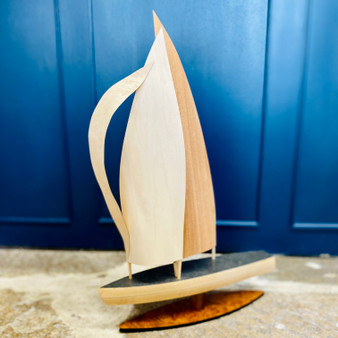 Yacht 'Ocean Breeze VII' by Jason Cameron, Grange Gallery, Dorset