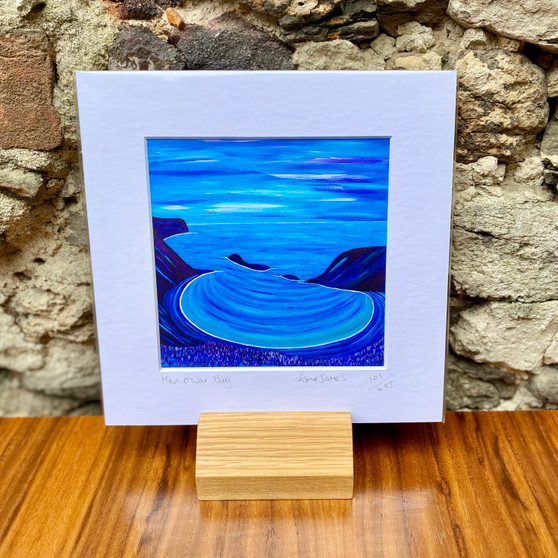 Man O' War Bay Giclée Print of Original Painting by Esme James Contemporary Artist, Grange Gallery, Dorset
