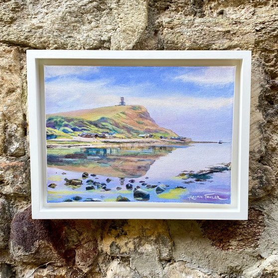 Kimmeridge, original painting by Graham Towler, Grange Gallery, Dorset