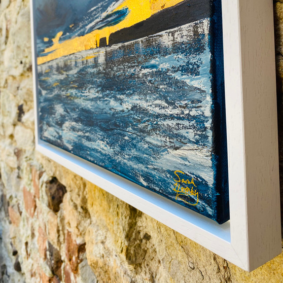 Quietly West - Original Mixed Media by Sarah Hornby, Grange Gallery, Dorset