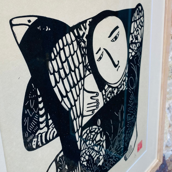 Alone Together  - Limited Edition Print  by Mandie Gillard, Grange Gallery