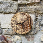 Branches, engraved wooden clock by Esme and Jason, Grange Gallery, Dorset