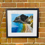Man O’ War Bay, framed print from
framed print of original oil painting by Ian Hargreaves, Grange Gallery, Dorset