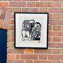 Waiting for Guests - Limited Edition Print  by Mandie Gillard, Grange Gallery