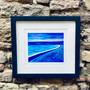 Studland Bay Giclée Framed Print of Original Painting by Esme James Contemporary Artist, Grange Gallery, Dorset