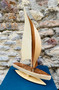 Yacht 'Ocean Breeze VI' by Jason Cameron, Grange Gallery, Dorset