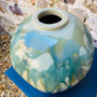 Seagrass Moon Jar,  ceramic by David Pointer, Grange Gallery, Dorset