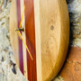 Trinity Clock, hardwood clock by Jason and Esme, Grange Gallery, Dorset