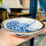 Blue  and White Dish - Ceramic designed and made by Jane Elmer-Smith,  Grange Gallery, Dorset