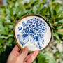 Blue  and White Dish - Ceramic designed and made by Jane Elmer-Smith,  Grange Gallery, Dorset