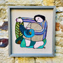 Feeling a sense of balance  - Textile art  by Mandie Gillard, Grange Gallery