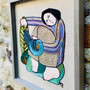 Feeling a sense of balance  - Textile art  by Mandie Gillard, Grange Gallery