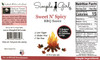 1 bottle - Simple Girl Sweet & Spicy BBQ Sauce Nutrition Facts