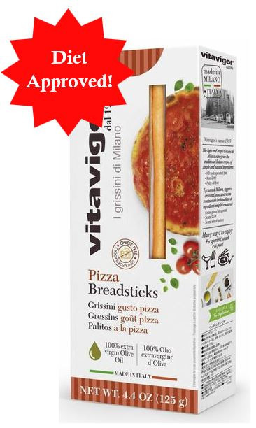 HCG Diet Breadsticks (Pizza) HCG Grissini Sticks HCG Breadsticks