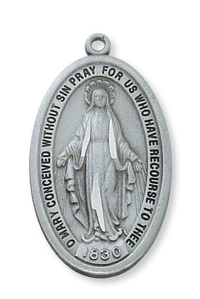 (DMG1C) PEWTER MIRACULOUS MEDAL